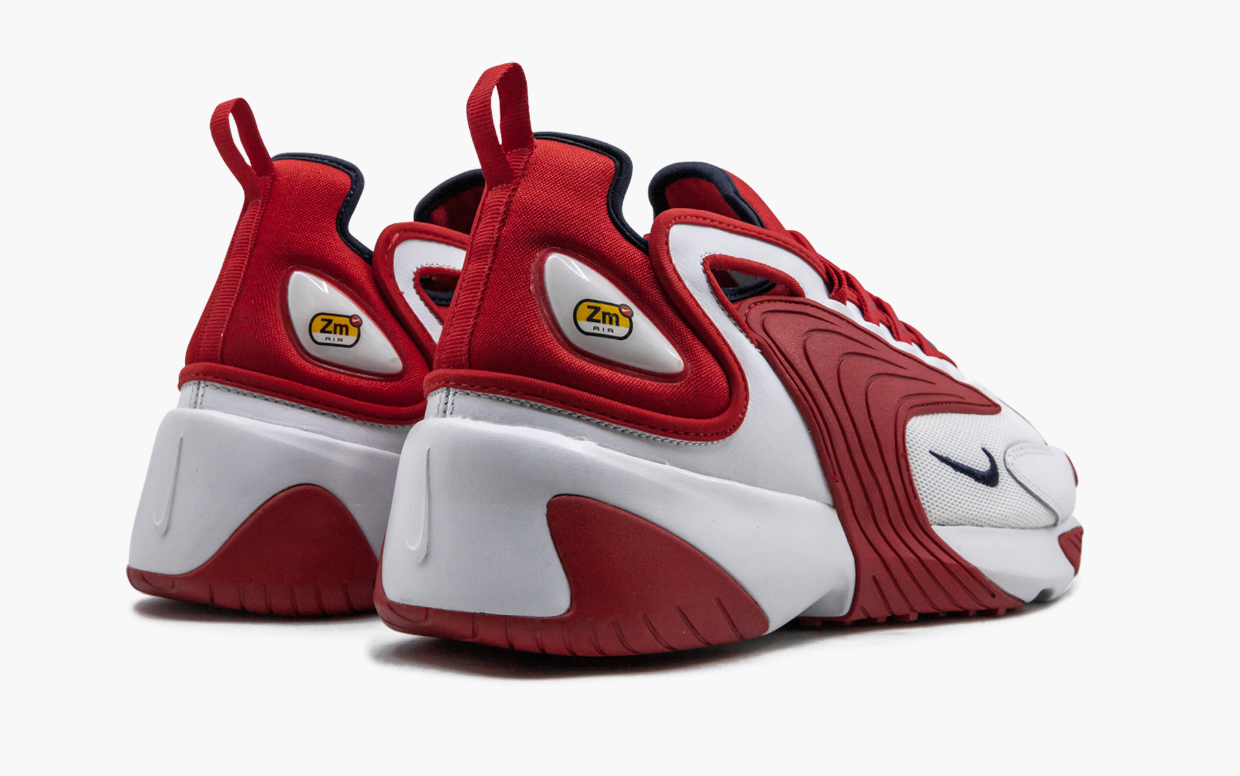 nike zoom 2k off white university red